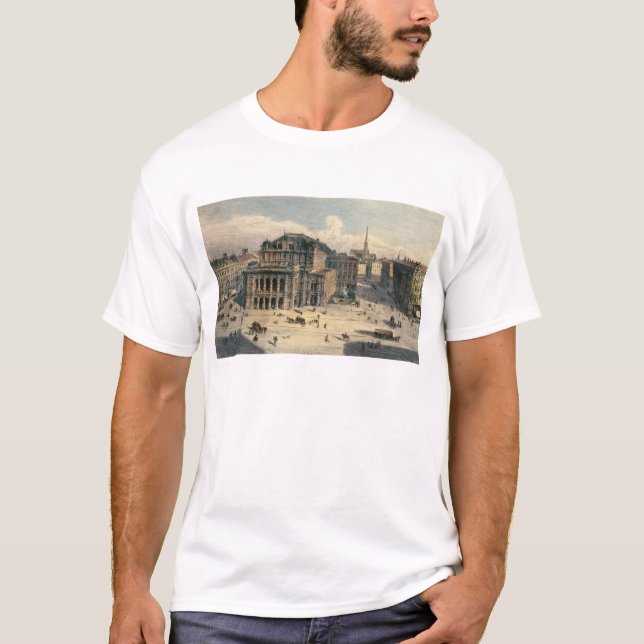 Camiseta Teatro da ópera do estado de Viena, c.1869 (Frente)