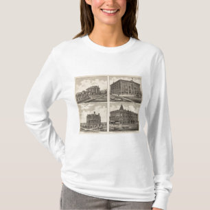 Camiseta Teatro da ópera e residências em Kansas