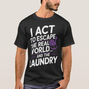 Camiseta Teatro de Ator Engraçado