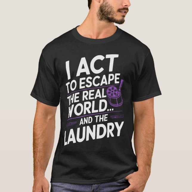 Camiseta Teatro de Ator Engraçado (Frente)