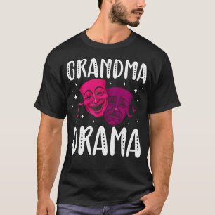 Camiseta Teatro de Drama da Vovó Ator do Teatro da Vovó Vov