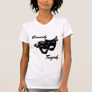 Camiseta Teatro de Máscaras de Comédia e Tragédia