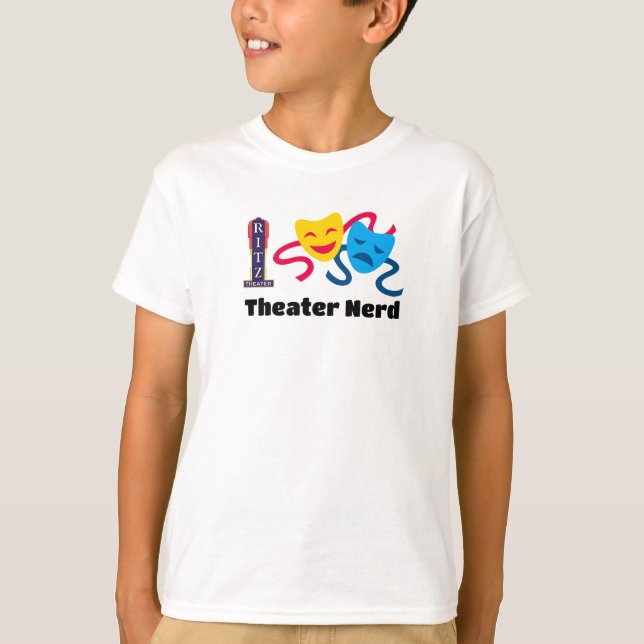 Camiseta Teatro de Nerd do Kid (Frente)