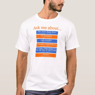 Camiseta Teatro de repertório litoral para o festival da