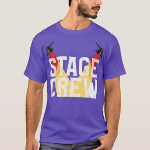 Camiseta Teatro de Semana Técnica da Tripulação de palcos