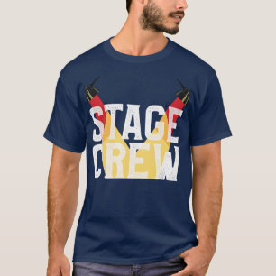 Camiseta Teatro de Semana Técnica da Tripulação de palcos