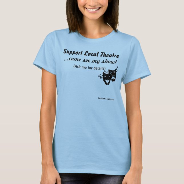 Camiseta Teatro do Local do apoio (Frente)