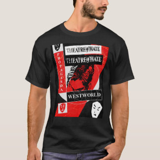 Camiseta Teatro Do Ódio - Westworld - Propaganda. Gráfico