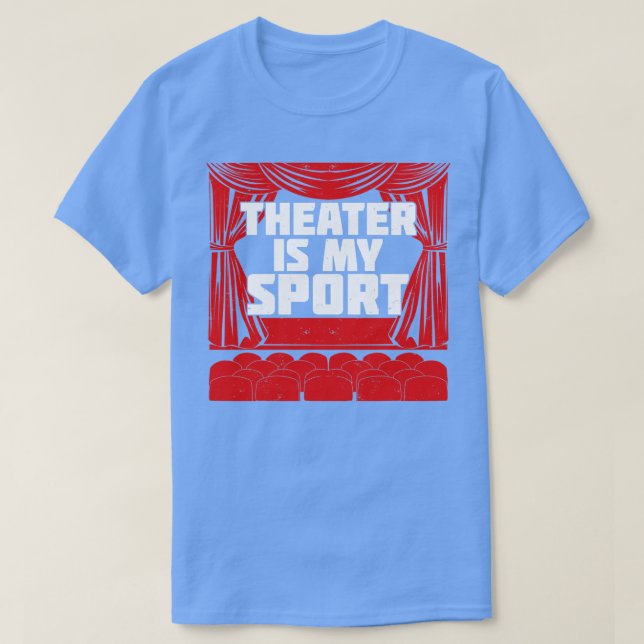 Camiseta Teatro É Meu Esporte (Frente do Design)