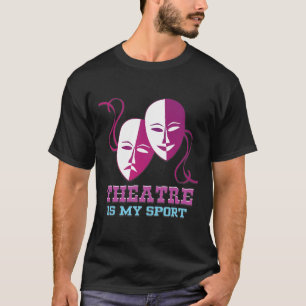 Camiseta Teatro É Meu Teatro Esportivo Teatro Agente Cortês