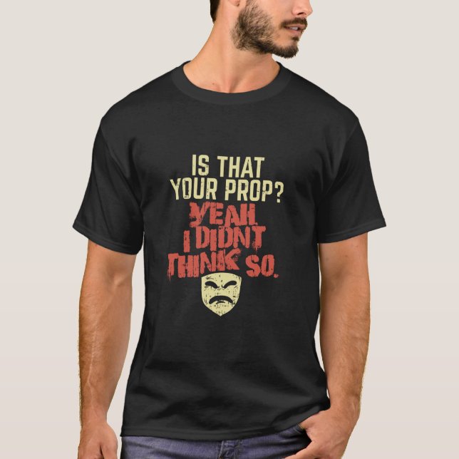 Camiseta Teatro - É Seu Acessório (Frente)