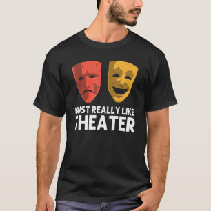 Camiseta Teatro legal Para Mulheres Na Broadway Musical The