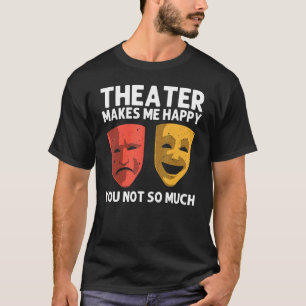 Camiseta Teatro legal Para Mulheres Na Broadway Musical The