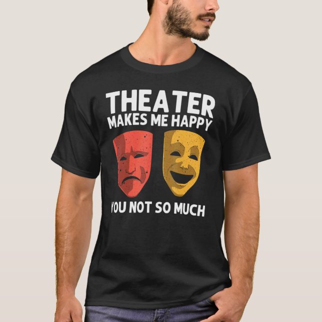 Camiseta Teatro legal Para Mulheres Na Broadway Musical The (Frente)