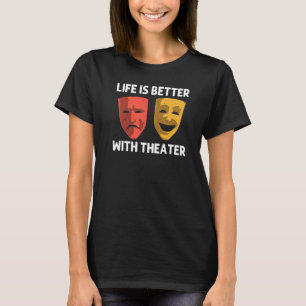 Camiseta Teatro legal Para Mulheres Na Broadway Musical The