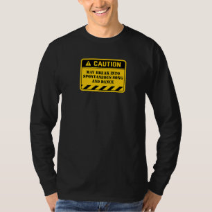 Camiseta Teatro Musical da Broadway Pantomime Panto Song & 