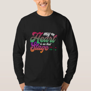 Camiseta Teatro Musical de Desempenho do Palco Musical