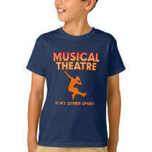 Camiseta "Teatro Musical é o Meu Outro Esporte" pa