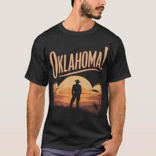 Camiseta Teatro Musical Retrô de Oklahoma Teatro Broadway