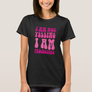 Camiseta Teatro Não Estou Gritando Estou Projetando