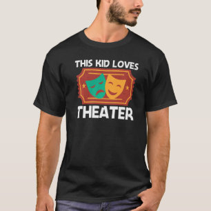 Camiseta Teatro Para Crianças Música Drama Música
