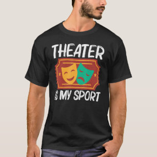 Camiseta Teatro Para Mulheres Musical Drama Song 1