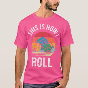 Camiseta Tecelagem Crochê Agulhas de Tricô Frases de Tricô