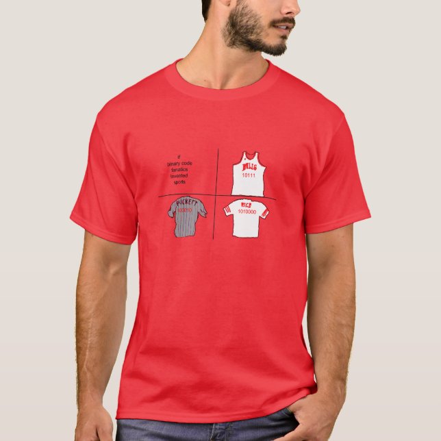 Camiseta Tech Athlete Gear: Codificação Binária Esportiva C (Frente)