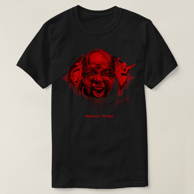 Camiseta Tech Nueve Strange (Frente do Design)