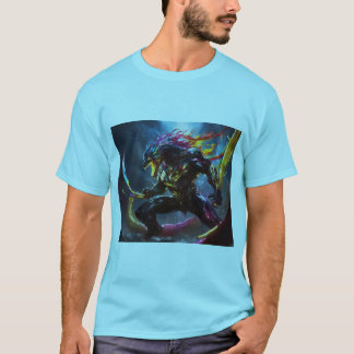 Camiseta Tech Seraph: Onde os Guerreiros Digitais se Unem