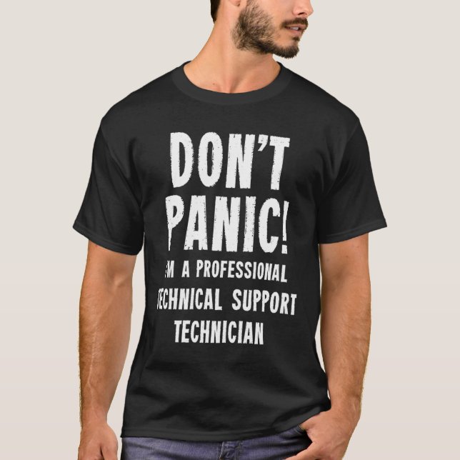 Camiseta Technical Support Technician (Frente)