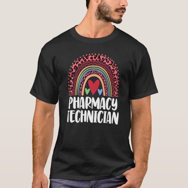 Camiseta Technician Rainbow Men Leopard Rainbow L (Frente)