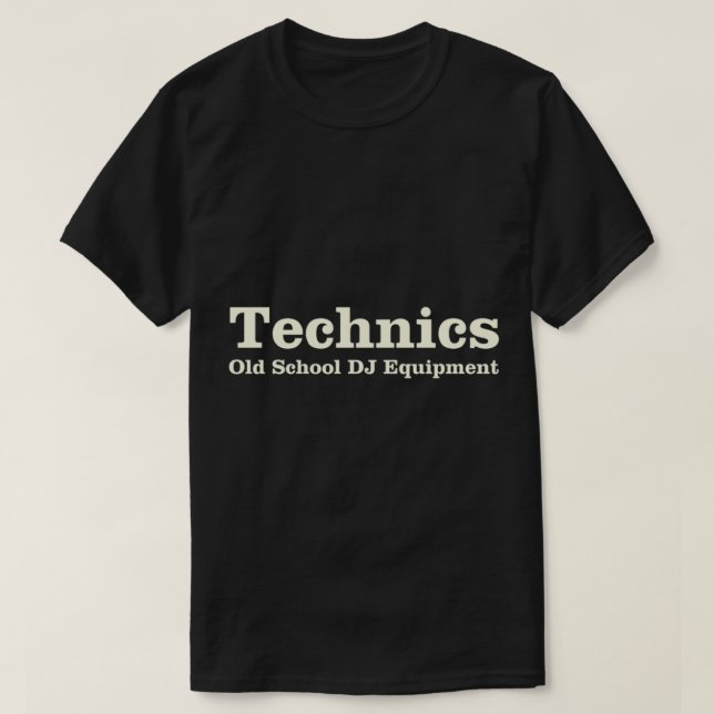 Camiseta Technics Old School Essential T-Shirt (Frente do Design)