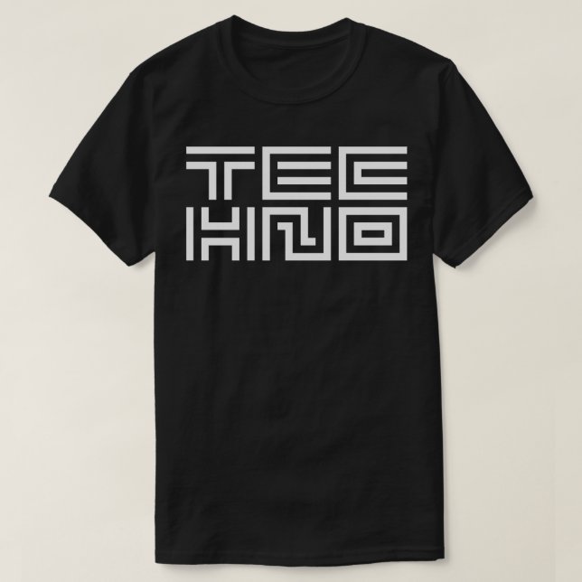Camiseta Techno 8 (Frente do Design)