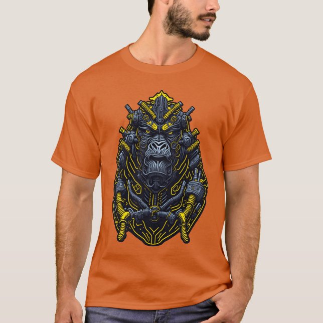 Camiseta Techno Apes (Frente)