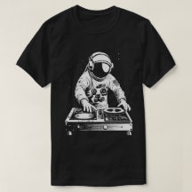 Techno Astronaut DJ Disco Electronic EDM Music
