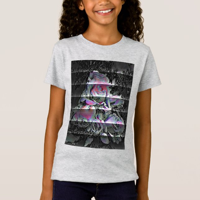 Camiseta Techno Bouquet  T-Shirt (Frente)