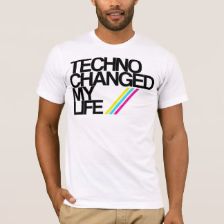CAMISETA TECHNO CHAGED MINHA VIDA!!!