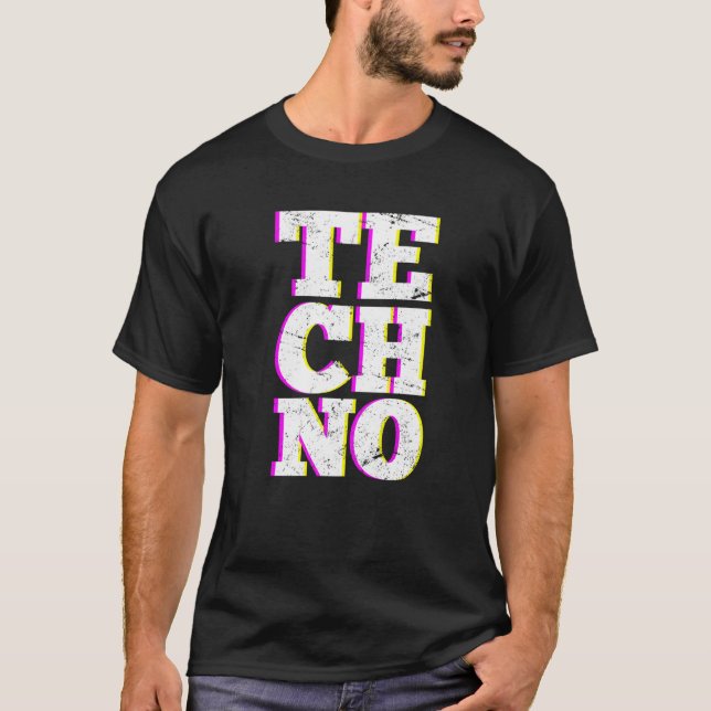 Camiseta Techno Music Festival Eletro Deep House Hardtekk (Frente)