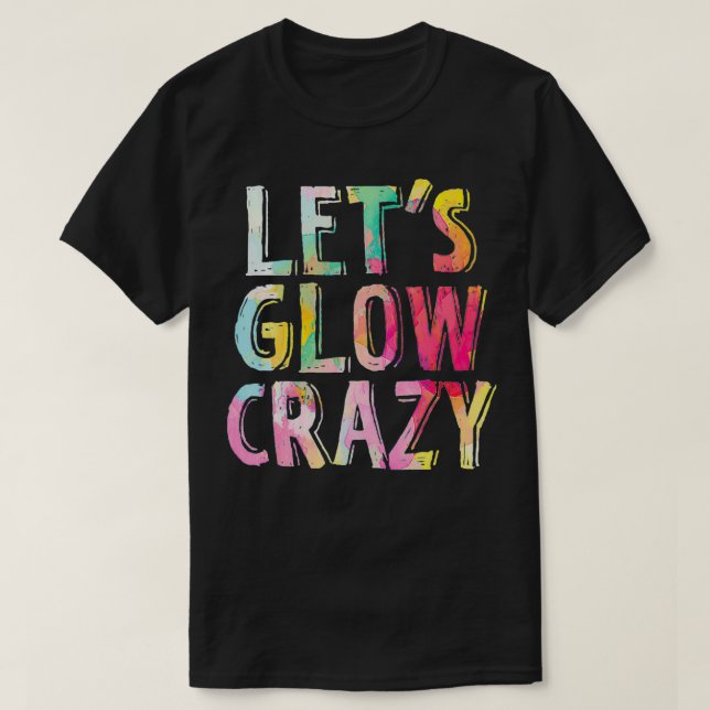 Camiseta Techno Music Glow Dance Party Festival Raver EDM L (Frente do Design)