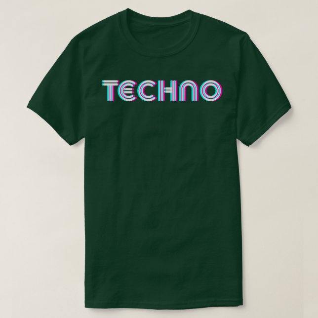 Camiseta Techno Music Lover - Dj Musical Festival Raver Pa (Frente do Design)