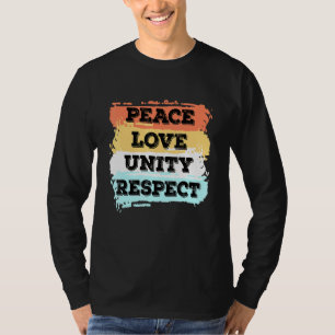 Camiseta Techno Music Peace Love Unity Respeite Rave Party 