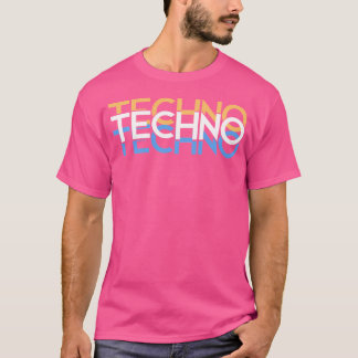 Camiseta Techno Music Rave Gabber - Dj Edm Clubbing Raver