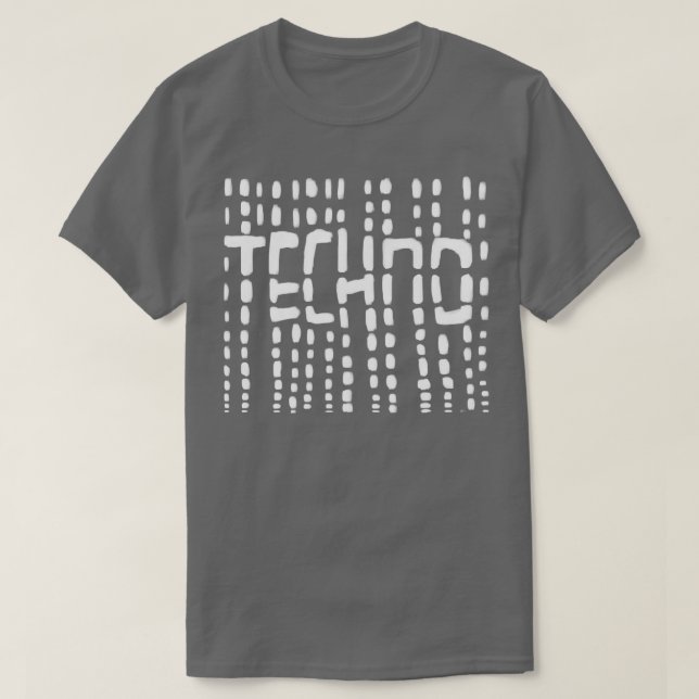 Camiseta Techno para raver dj (Frente do Design)