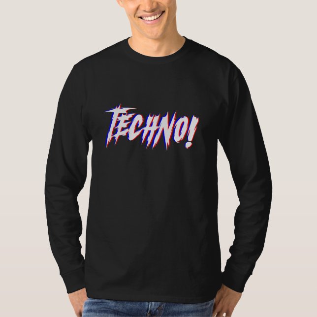 Camiseta Techno Rave Clubbing Party Outfit House Dubstep Ha (Frente)