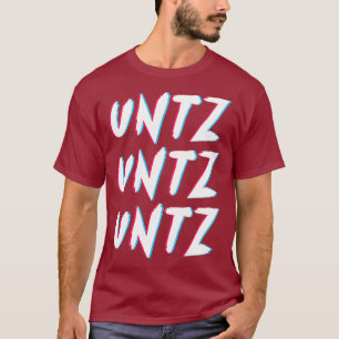 Camiseta Techno Rave Gabber Untz Untz Untz Untz Untz - DJ E