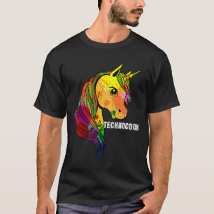 Camiseta Techno Unicorn Trance EDM Rave