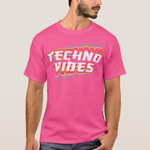 Camiseta Techno Vibes Raver Dj Festival Edm