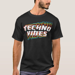 Camiseta Techno Vibes Raver DJ Festival EDM Premium