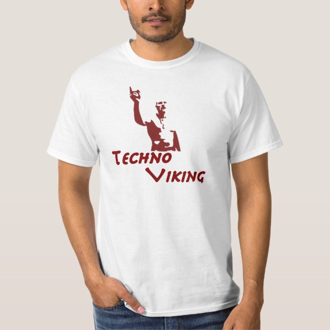 Camiseta techno viquingue (Frente)